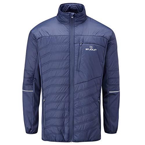 Stuburt Active - Chaqueta Acolchada para Hombre, Hombre, Chaqueta, SBJKT1144, Midnight, L
