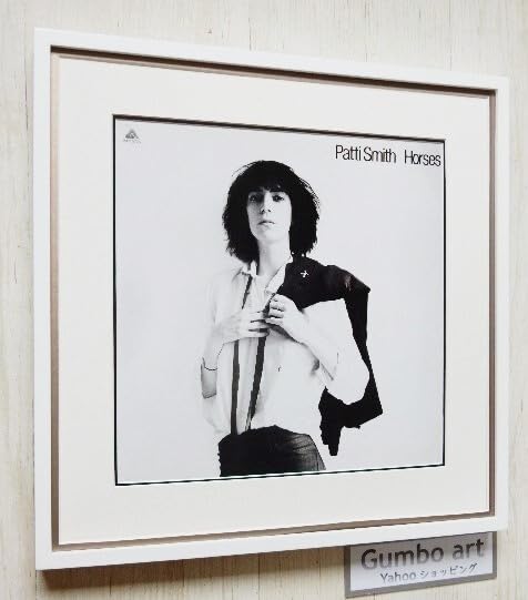 Amazon.co.jp: パティ スミス/LP ポスター 額付/Patti Smith/Horses