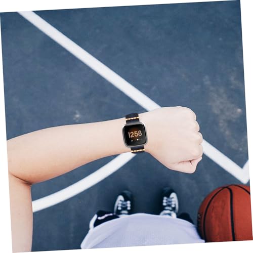 PartyKindom Cowhide Watch Strap Comfortable Genuine Leather Band Fit for Garmin Watch3