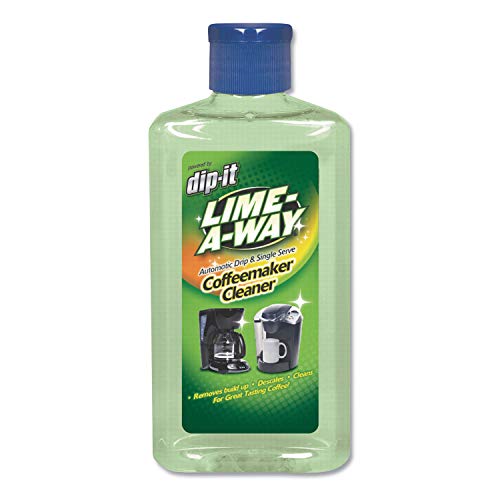 Lime-A-Way Dip-It Coffeemaker Cleaner, 7 oz Bottle, Descaler & Cleaner for Drip & Single Serve Coffee Machines