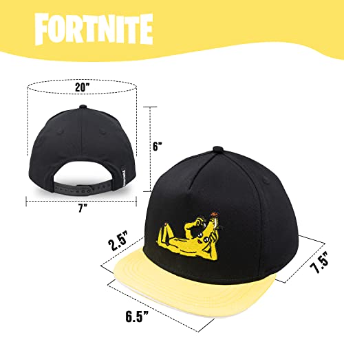 Image of Fortnite Baseball Cap for Boys, Quality Made Boys Hat and Fitted Cap, Flatbrim Baseball Hat with Sleek Design