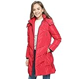 Mid Length Down Puffer Coat, Spring Autumn Coats for Women, Hooded Parka Jacket, Lightweight Outwear