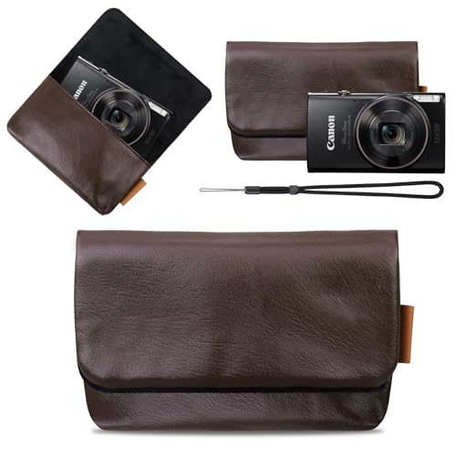 Funda para cámara Lacdo compatible Canon PowerShot ELPH 360 miniatura 1