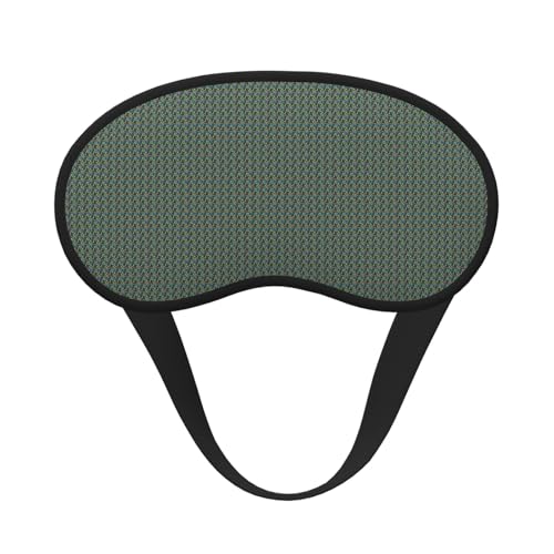 Divertidas raquetas de tenis y pelotas de tenis con estampado de máscara de ojos para adultos y niños, para viajes, hogar, hotel, avión, camping, ayuda para dormir