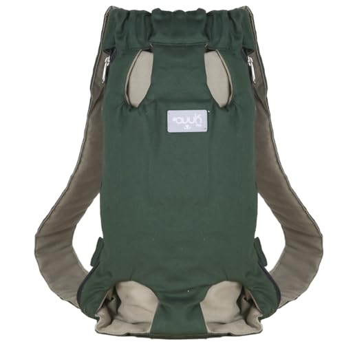 Mochila Canguru Para Cachorro Avuk Pet (Verde, G)