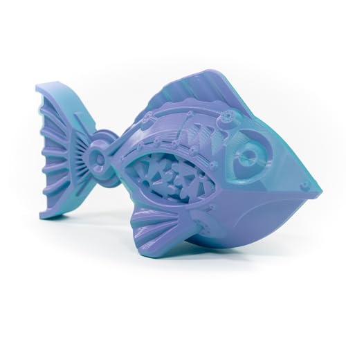 Image of Cookiecad PLA Filament 1.75mm 1kg Dual Color Multicolor 3D Printer Filament - Mermaid Mixer PLA