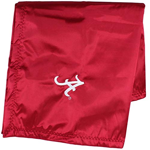 Comfy Feet Everything Comfy Alabama Crimson Tide Silky and Super Soft Plush Baby Blanket, 28" x 28"