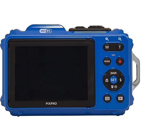 KODAK PIXPRO WPZ2 Waterproof Digital Camera Bundle, Includes: SanDisk 32GB MicroSD Memory Card, Spare Battery and More (5 Items) (Blue) - image 4
