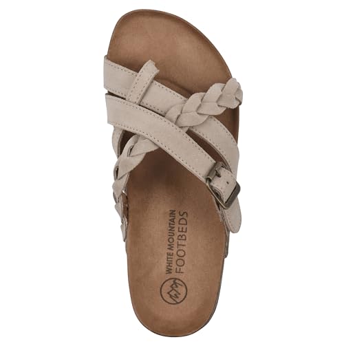 Image of White Mountain Women's Harrington Braided Footbed Sandal