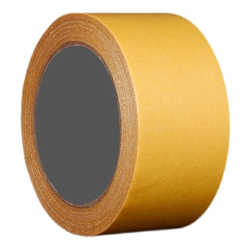 CHICIRIS Cinta de Tela Basada en Cinta Adhesiva Fuerte, Montura Transparente, Montaje Fácil para Alfombras, Tapicería, Manualidades, Oficina en Casa (20 mm*10m)