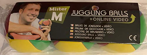 Mister M The Ultimate Juggling Set (Plain, 3 Balls)