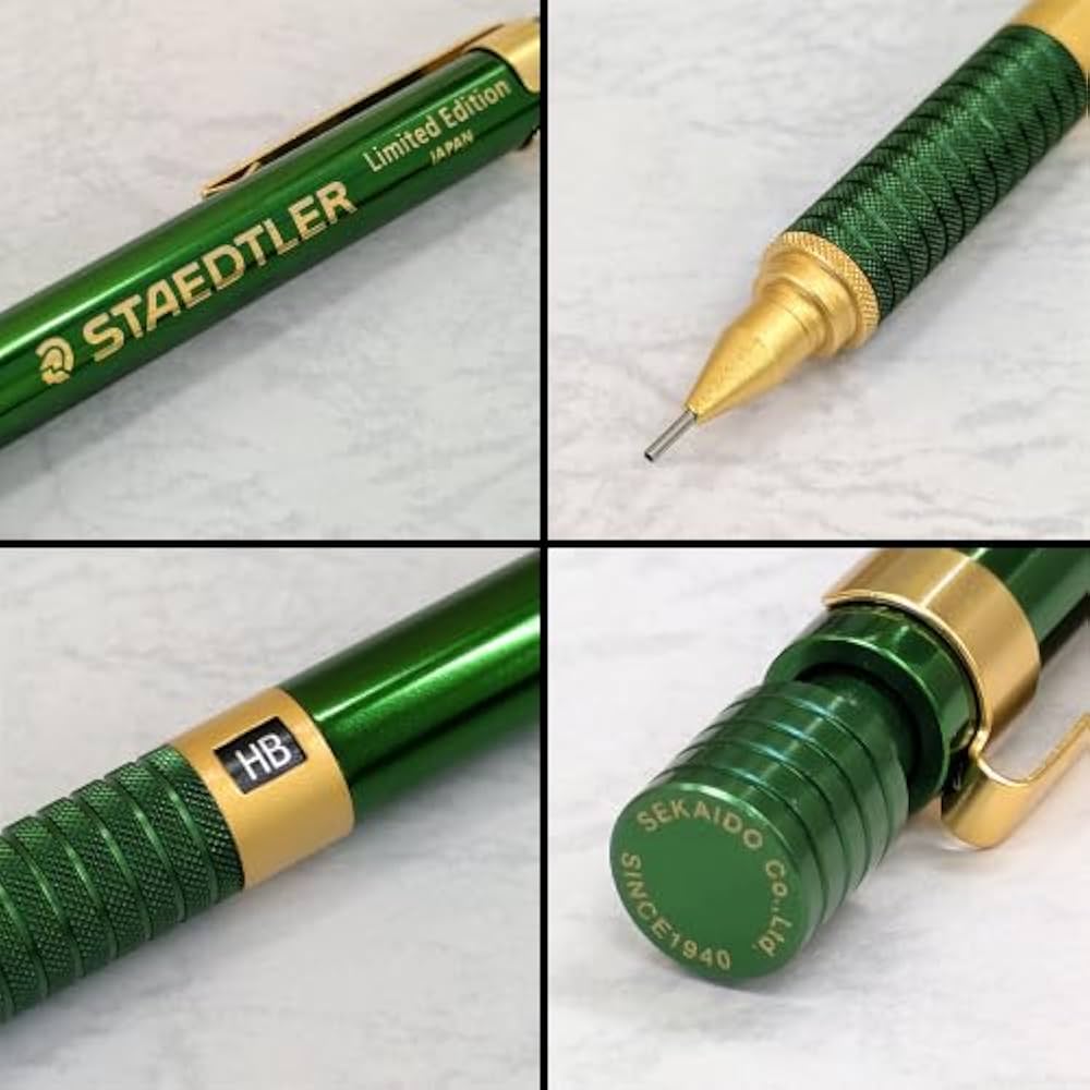 ステッドラー シャーペン 0.5㎜ ハンターグリーン 2本セット ステッドラー シャーペン 0.5㎜ ハンターグリーン 2本セット