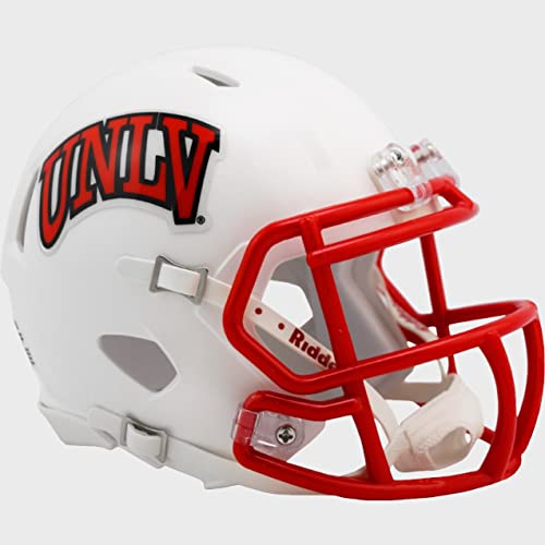 UNLV Runnin Rebels White Revolution Speed Mini Football Helmet