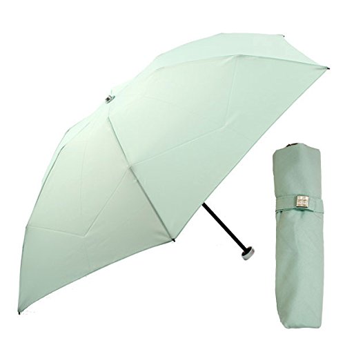 【One's Plus】折りたたみ雨傘 フランスの伝統色シリーズ (ヴェール・ドー)