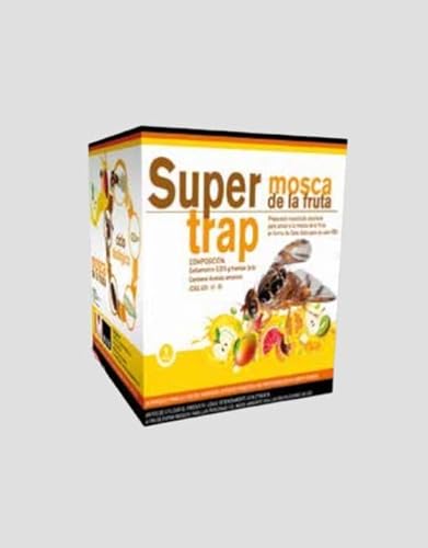 Peyca SuperTrap Mosca de la Fruta. Trampa de Gran eficacia para la Mosca de la Fruta. Preparado insecticida para atraer a la Mosca. Listo para Usar