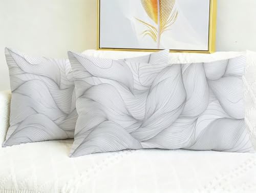 Housse de coussin fermeture invisible douce et confortable - 4