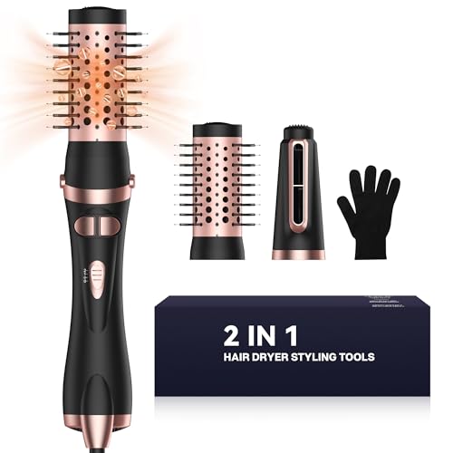 Atopskins Air Styler 2 In 1 Föhnbürste Rotierend Warmluftbürste R...