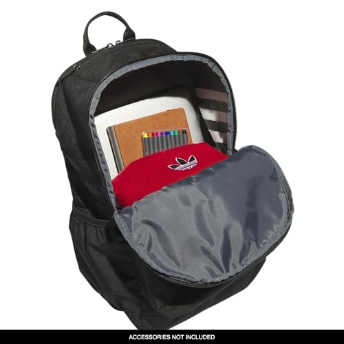 adidas Originals National 3.0 Backpack, Black/White, One Size2