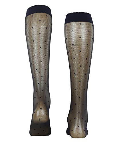 Image of FALKE Women's Dot 15 Denier Knee-High Socks, Patterned Stockings, Casual and Dress, Ultra Sheer Fine Mesh, Nylon