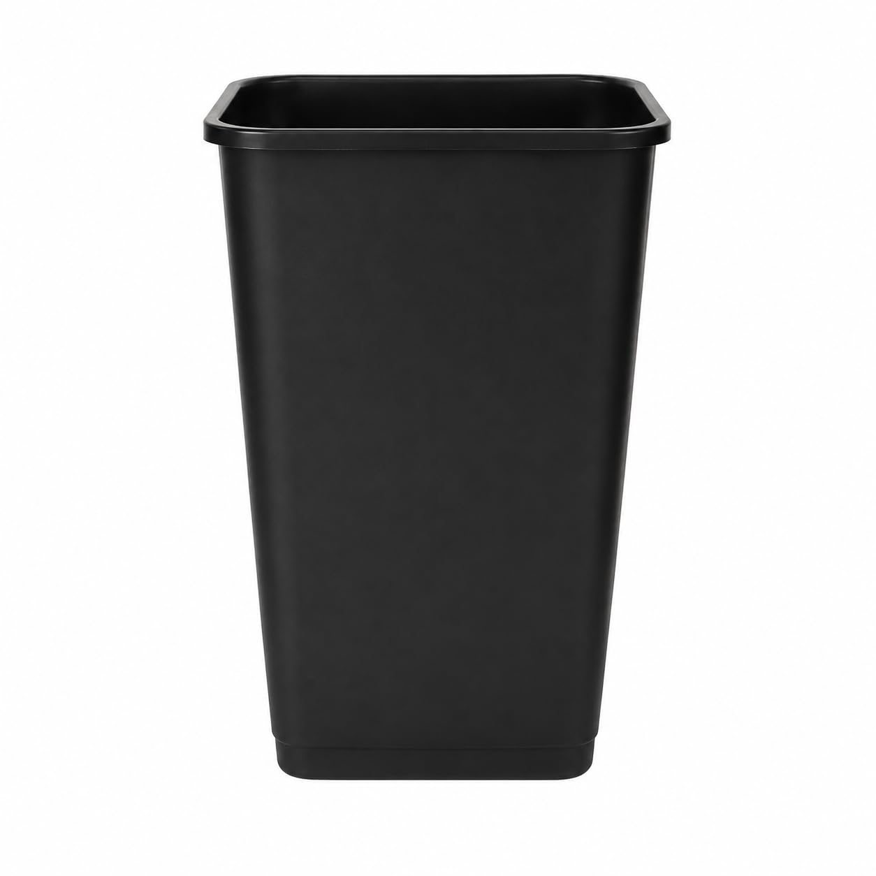 Catergold Plastic Waste Bin 35L Black Open-Top Perfect for House, Office, Laundry Room, Classroom Heavy Duty