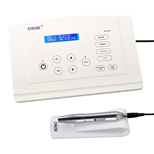Chuse C5 Pro 12V Tattoo & Permanent Makeup Machine Kits(Include 10Pcs Needles) #TOP5
