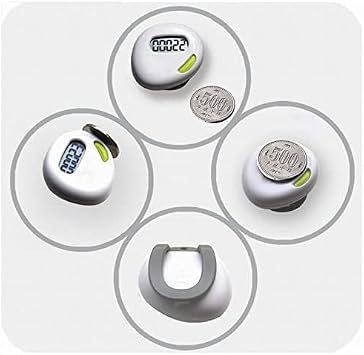 Step Counter Pedometer Electronic Step Counter Mini Step Counter 2D Sensor Pedometer Waist Digital Step Counter Exercise Display