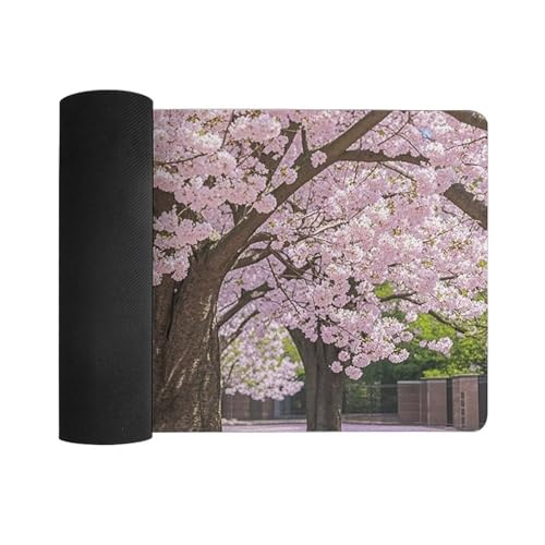 Cherry Blossom Desk Pad Protector Large Waterproof miniatura 3