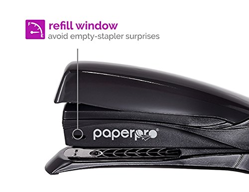 Paperpro - 1425 - Inspire 20 Desktop Stapler, 20 Sheets, Full-Strip, Black #TOP3