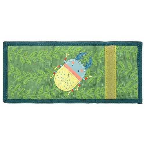 Image of Stephen Joseph, Kids Wallet, Tri-Fold Bi-Fold Wallet for Boys & Girls with Zipper Coin Pocket, Durable Polyester Small Wallet for Kids, Cute Designs for School & Travel, Bug