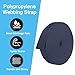 PATIKIL 10 Yard Webbing, 1 Inch Polypropylene Webbing Strap Heavy Webbing Roll Chair Straps for Indoor Outdoor Climbing DIY Crafting, Navy Blue