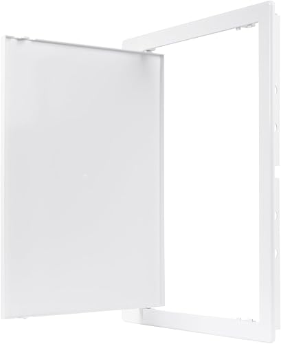 Miniatura 7 de Panel de acceso de plástico blanco de 12 x 16 pulgadas. Panel de puerta de eje de servicio. Plomería, electricidad, calefacción, panel de acceso de