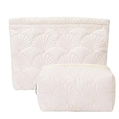 Quilted White Shell