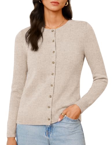GRACE KARIN Merino Wool Cardigan