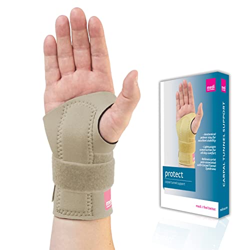 Mediactive Carpal Tunnel Support-Neoprene w/Strap, Right, Large by Medius