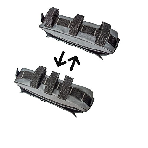 Mdstop Passenger Grab Handles Storage Bag Fits For 1965-2017 Jeep Wrangler Jk Tj Yj Cj Mingli & 2020 Jeep Gladiator Jt, Multi-Purpose Storage Pouch Organizer, Mesh Polyester Dash Tools Bag (Black) #TOP2