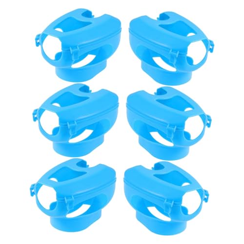 ifundom 6Pcs Pigeon Fixers Holder for Injection and Medication Material Pigeon Supplies for Easy Bird Care Hollow Out Design Convenient for Bird Owners