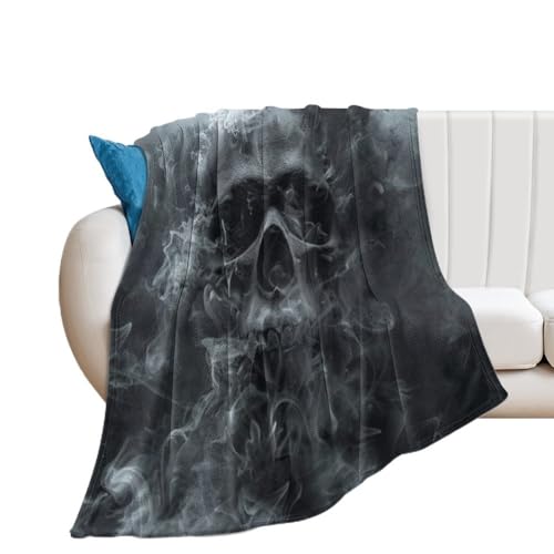 Couverture squelette multicolore pour vos soirées cocooning devant la télé - 2