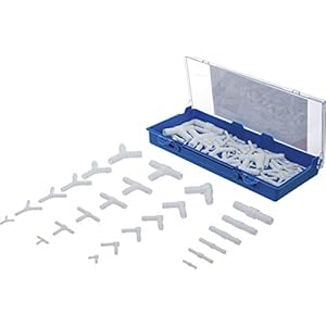 BGS 8790 | Schlauchverbinder-Sortiment | 100-tlg. | kraftstoffbeständig | ölbeständig | T,L,I,Y-Verbinder