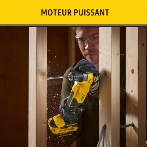 Perceuse Visseuse d'angle 45Nm STANLEY FATMAX SFMCD750B XJ - vue 5
