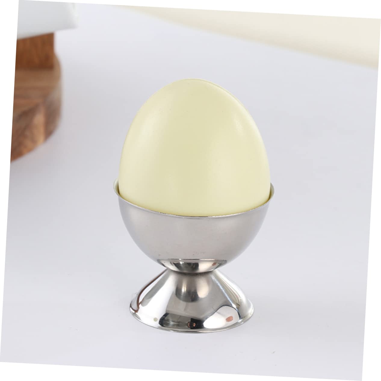 JECOMPRIS 3pcs Stainless Steel Egg Cups Creative Egg Tray and for Kitchen Easy to Clean for Kitchen Supplies