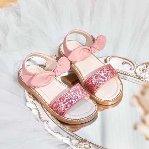 Image of Kiderence Toddler Girls Sandals Little Girls Kids Summer Shoes Toddler Sandals