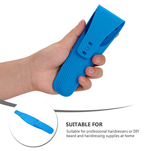 EXCEART Estojo de Barbear de Silicone Estojo Portátil para Barbeador de Viagem Estojo Macio para Bar