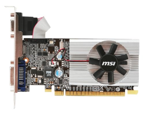 msi N210-MD1G/D3 Geforce 210 1024 Mb Ddr3 Pci-Express 2.0 Graphics Card Md1G/D3