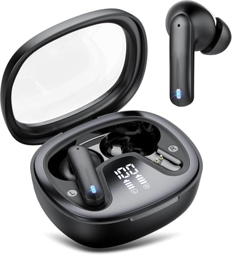 AI Kopfhörer Übersetzer, 3-in-1 Translator Earbuds, Bluetooth 5.4 Sprachübersetzer für 164 Sprachen mit App, 50Std, 5Übersetzungsmodi Echtzeit Übersetzer Ohrhörer für Lernen, Reisen, Business