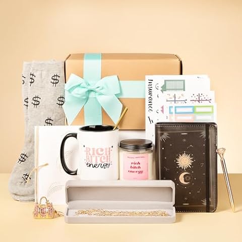 Birthday Gifts for Women, Get Well Soon Gifts,Self Care Gifts for Women, Unique Birthday Gift Set Birthday Gift Basket for Her Mom Sister Wife Best Friend Female Cover