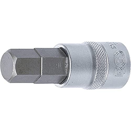 BGS 5052?-?16?Bit?-?Male Hex Socket?-?[Pack of 12, 5?1/2-Inch 16?mm