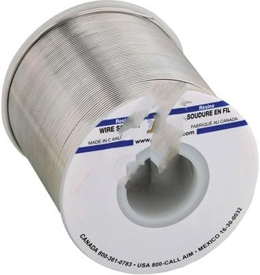 Aker C6S-24.576-12-3030-X, High Melting Point (HMP) Solder; Dia.032; 296-301 Degree C; 1LB