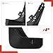 A-Premium Set of 4PCS Mud Flaps Splash Guards Mudguards Mudflaps Compatible with Chevrolet Sonic 2012 2013 2014 2015 2016, Front & Rear Driver and Passenger Side