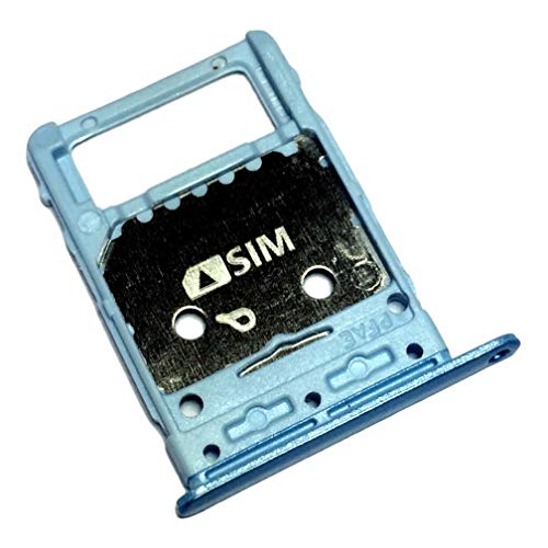 Tiroir Carte SIM et Support Micro-SD pour Samsung Galaxy Tab S6 Lite, Piece de Remplacement Original, Bleu