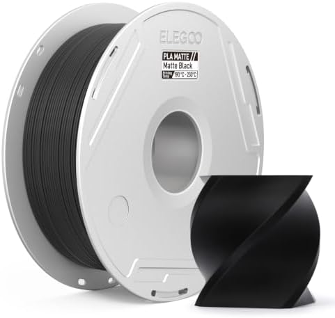 ELEGOO PLA Matte Black 1.00kg